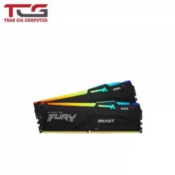 RAM DESKTOP KINGSTON FURY BEAST RGB 32GB DDR5 5200MHZ