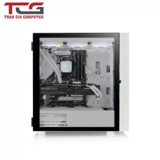 Vỏ case Thermaltake H570 TG ARGB Snow