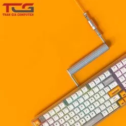 Dây bàn phím custom DARMOSHARK A1 Xám – Vàng