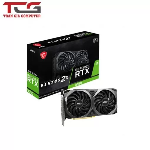 card man hinh msi rtx 3050 ventus 2x 8g oc