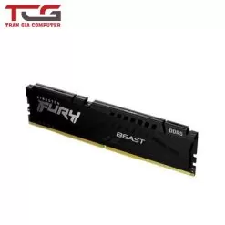 Ram PC Kingston Fury Beast Black 16GB 5200MHz DDR5 KF552C40BB-16