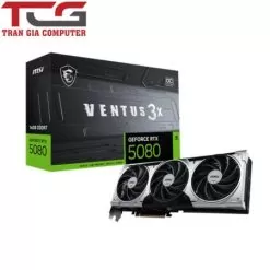 Card màn hình VGA MSI GeForce RTX 5080 16G VENTUS 3X OC PLUS