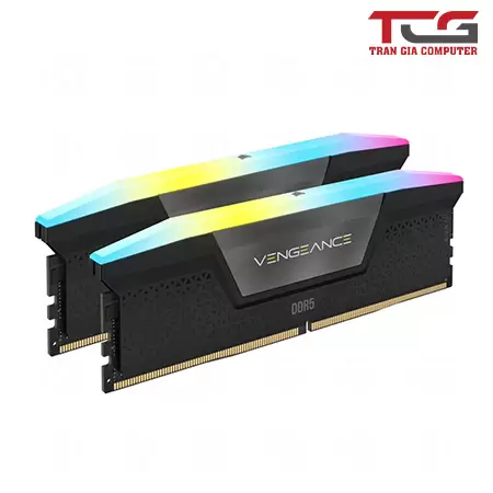 RAM CORSAIR VENGEANCE® RGB 64GB (2x32GB) DDR5 5600Mhz (CMH64GX5M2B5600C40)