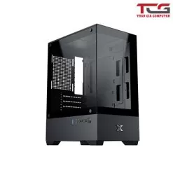 Vỏ Case Xigmatek VIEW II Black EN46223 ( Matx, Case Bể cá)